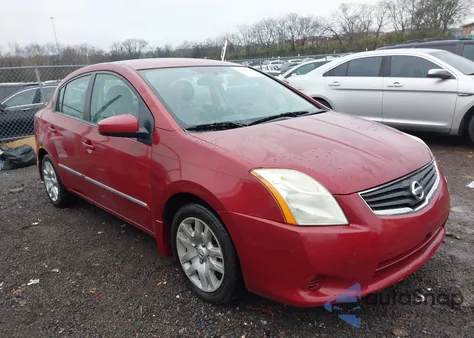 2012 Nissan Sentra 2.0 S из США, поврежденный, VIN 3N1AB6AP9CL782953